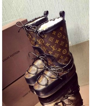 Louis Vuttion Snow Day Boot in Brown 2015 (GD4023-110136 )