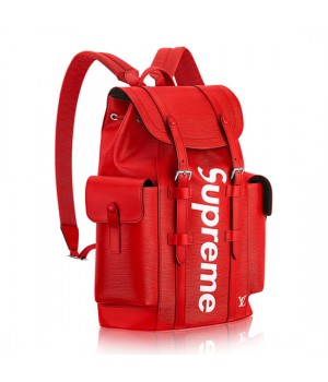 Louis Vuitton x Supreme M53414 Christopher PM Backpack Epi Leather