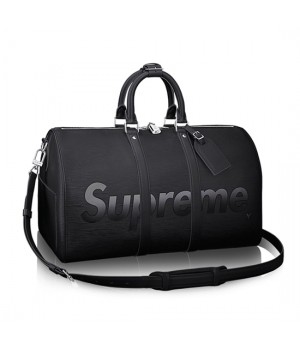 Louis Vuitton x Supreme Keepall Bandouliere 45 M53433 Epi Leather