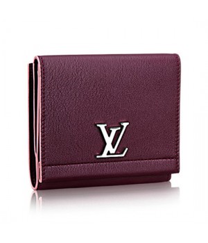 Louis Vuitton Lockme II Compact Wallet M64837 Taurillon Leather