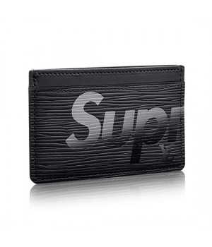Louis Vuitton x Supreme Porte Carte Simple Card Holder M67753 Epi Leather