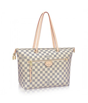 Louis Vuitton Iena MM N44040 Damier Azur Canvas