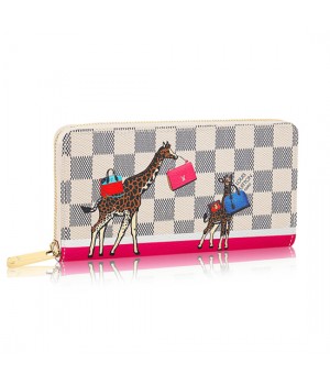 Louis Vuitton Zippy Wallet N60058 Damier Azur Canvas