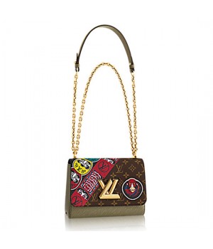 Louis Vuitton Twist MM M43497 Monogram Canvas