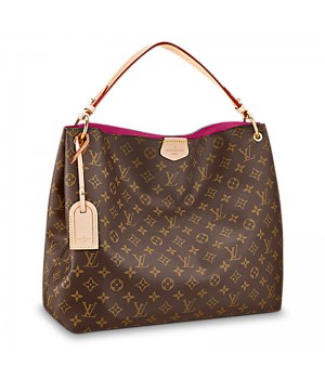 Louis Vuitton Graceful MM M43703 Monogram Canvas
