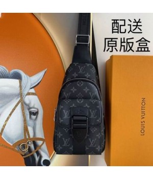 Louis Vuitton Bags Men LV Sling Bags Chest pack 2051 30X18X5.5cm WP 3colour