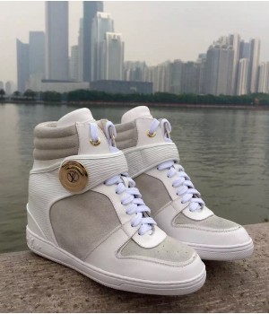 Louis Vuttion Postmark Sneaker Boot White 2015 (GD1066-092434 )