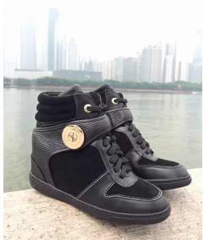 Louis Vuttion Postmark Sneaker Boot Black 2015 (GD1066-092433 )