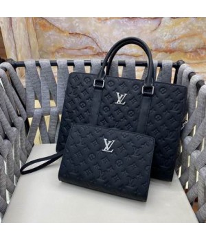 Louis Vuitton Bags Men LV briefcase 5210-1 38X29X6cm WP