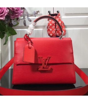 Louis Vuitton Grenelle PM Top Handle Bag in Epi Leather M53834 Red 2019 (KAIS-9050605 )