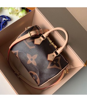 Louis Vuitton Speedy 25 in Monogram Canvas M41113 Beige/Coffee 2019 (KD-9032201 )