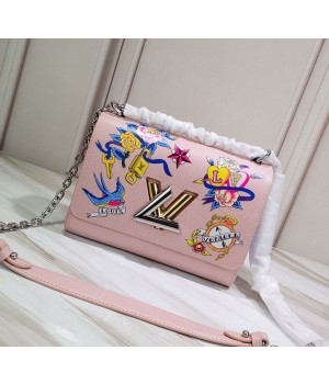 Louis Vuitton Tattoo Twist MM in Epi Leather M52897 Pink 2019 (GSP-9022206 )