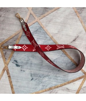 Louis Vuitton XL Monogram Bandouliere Shoulder Strap J02442 Red/Pink (LVSJ-9042330 )