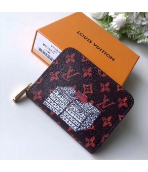 Louis Vuitton Catogram Cats Zippy Coin Purse M63883 Brown 2019 (TINO-8122521 )