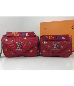 Louis Vuitton Love Lock New Wave Chain Bag M53213 Red 2019 (YPJ-9021306 )