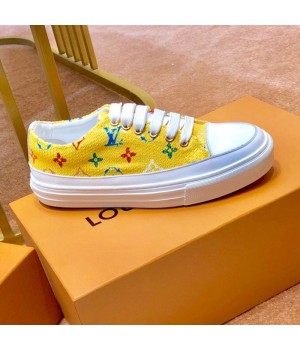 Louis Vuitton Stellar Sequin Sneaker Yellow 2019 (SIYA-9042471 )