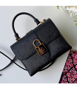 Louis Vuitton Locky BB Top Handle Bag in Epi Leather M52880 Black 2019 (KD-9021416 )