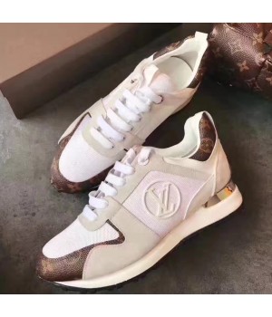 Louis Vuitton Run Away Sneaker White/Monogram Canvas 2017 (GD5023-7080701 )