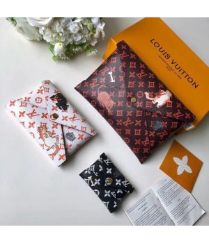 Louis Vuitton Catogram Canvas Pochette Alpha Triple M44177 Brown/White/Black 2019 (TINO-8122525 )