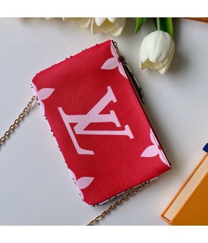 Louis Vuitton Pochette Double Zip Chain Pouch M67561 2019 (FANG-9042603 )