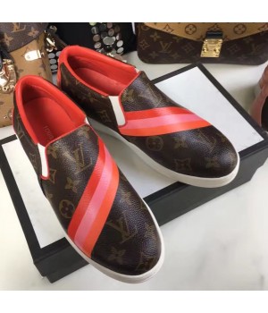 Louis Vuitton Frontrow Slip-On Sneaker 1A29ZH Red (GD4005-7011624 )