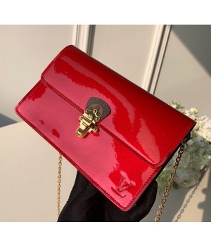 Louis Vuitton Cherrywood WOC Chain Wallet M63306 Red 2019 (KD-9022203 )