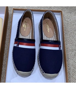 Louis Vuitton Denim LV Web Espadrilles Blue 2019(For Women and Men)  (HANB-9062814 )