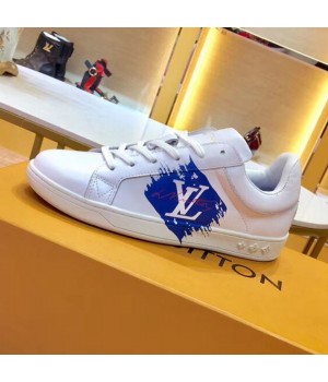 Louis Vuitton Luxembourg Sneaker 1A4OF6 White/Blue 2019(For Woman and Man) (SIYA-9030846 )