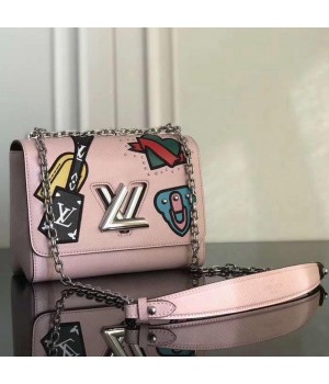 Louis Vuitton Epi Leather Travel Twist MM Bag M52487 Pink 2019 (F-9010234 )