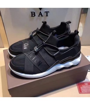 Louis Vuitton Black Calfskin & Fabric Sneaker For Men ﾣﾨ16ﾣﾩ2017  (GD2079-7081075 )