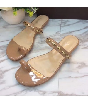 Louis Vuitton Unchain Thong Sandal Nude 2017 (LG-7020628 )