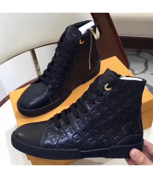 Louis Vuitton Stellar Sneaker Boot 1A2XPK Black 2017 (GD5010-7091827 )