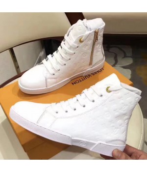 Louis Vuitton Stellar Sneaker Boot 1A2XPK White 2017 (GD5010-7091828 )