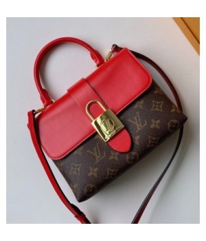 Louis Vuitton Locky BB Top Handle Bag M44322 Red 2019 (KD-9021413 )