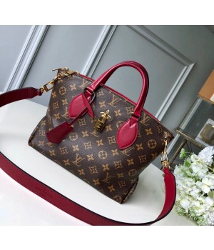 Louis Vuitton Flower Zipped Tote BB in Monogram Canvas M44350 Red 2019 (KD-9030603 )