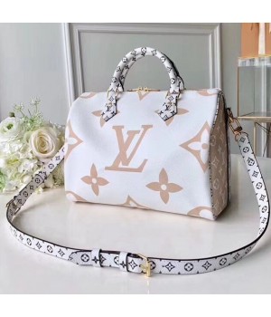 Louis Vuitton Mulicolor Monogram Canvas Speedy 30 Bag M41112 White/Beige 2019 (TINO-8122020 )