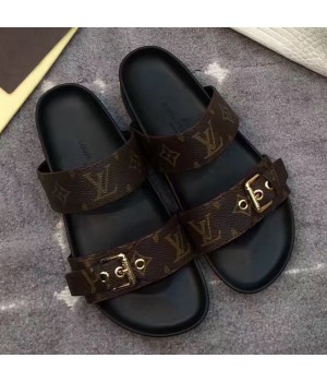 Louis Vuitton Bom Dia Mule 1A29GB Noir 2017 (GD4042-7031828 )