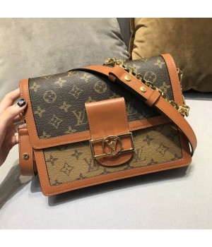 Louis Vuitton Monogram Canvas/Monogram Reverse Canvas Flap Bag Cruise 2019 (HTM-8111214 )