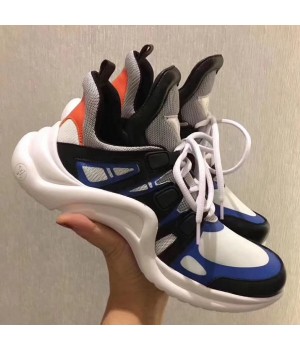 Louis Vuitton Sci-fi Sneakers Blue/White/Black 2018 (GD1038-8011310 )