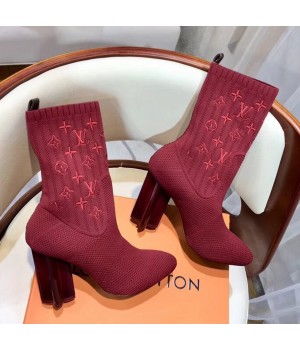 Louis Vuitton Silhouette Ankle Boot 1A3MJ0 Red 2018 (GD1054-8080753 )