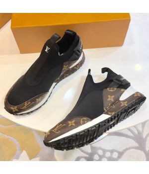 Louis Vuitton Monogram Run Away Sneaker 1A3RQ8 Black/Brown 2018 (GD1054-8080765 )