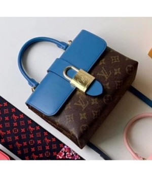 Louis Vuitton Locky BB Top Handle Bag M44321 Blue 2019 (KD-9021411 )