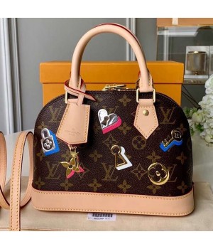 Louis Vuitton Monogram Canvas Love Lock Alma BB Bag M44368 2019 (F-9012115 )