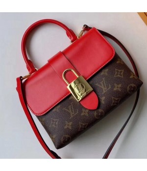 Louis Vuitton Monogram Canvas & Calfskin Lucky BB Bag Coquelicot M44322 2019 (F-9012112 )