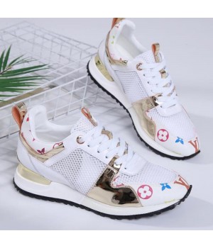 Louis Vuitton LV Runaway Mesh Sneaker Light Gold 2019 (HZ-9031163 )