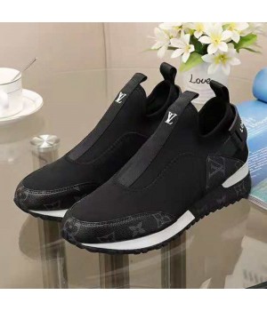 Louis Vuitton Slip-on Sneaker Black/Grey Monogram 2019 (HZ-9031169 )