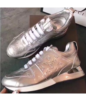 Louis Vuitton Run Away Sneaker Silver 2017 (LG-7100851 )