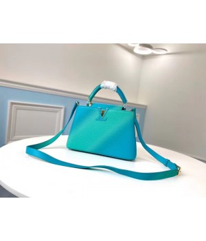 Louis Vuitton CAPUCINES BB M55374 blue