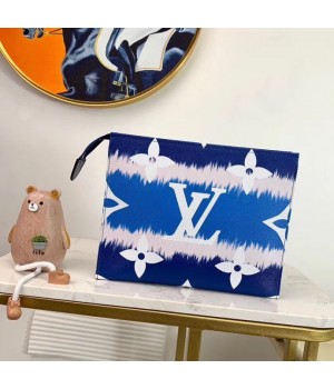 Louis Vuitton Escale Poche Toilette 26 M69136 Blue