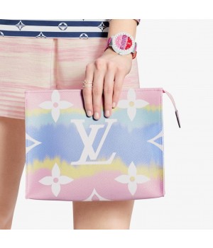 Louis Vuitton Escale Poche Toilette 26 M69136 Pink